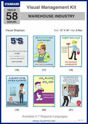 Standard Kit - Warehouse Industry Visual Management Kit