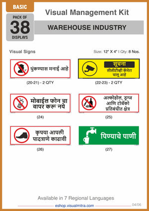 Basic Kit - Warehouse Industry Visual Management Kit
