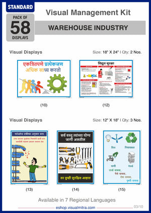 Standard Kit - Warehouse Industry Visual Management Kit