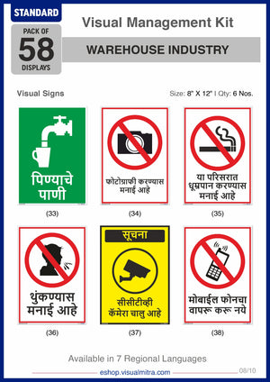Standard Kit - Warehouse Industry Visual Management Kit