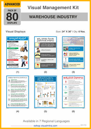 Advanced Kit - Warehouse  Industry Visual Management Kit