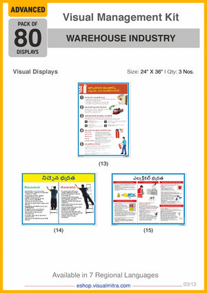 Advanced Kit - Warehouse  Industry Visual Management Kit