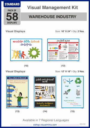 Standard Kit - Warehouse Industry Visual Management Kit