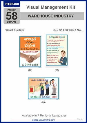 Standard Kit - Warehouse Industry Visual Management Kit