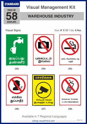 Standard Kit - Warehouse Industry Visual Management Kit