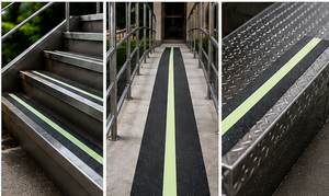VisualMitra Anti Skid with Glow Tape.